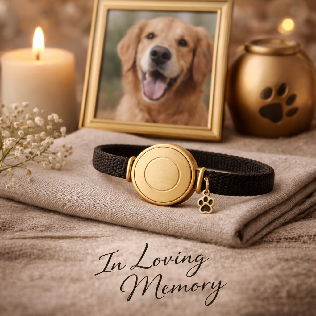 Pet memorial band